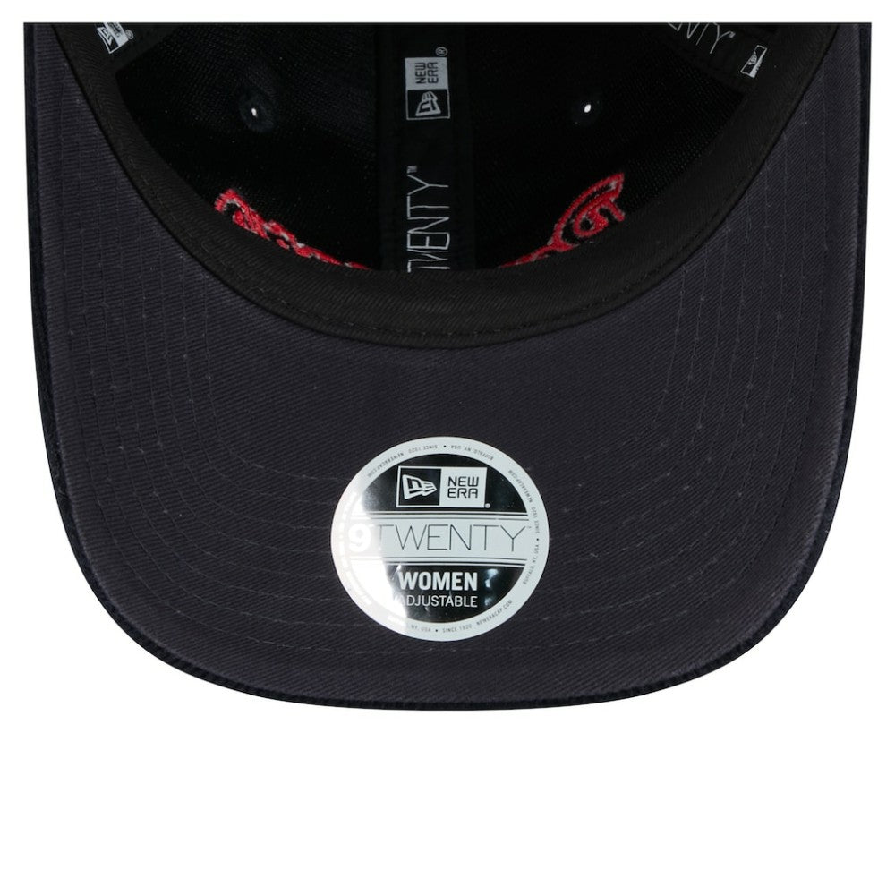 Texas Rangers New Era Women's Corduroy 9TWENTY Adjustable Hat - Dark Blue - New Era Sale