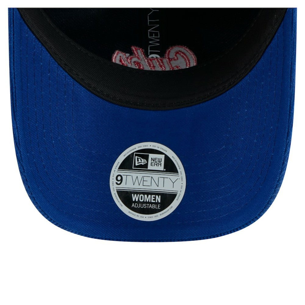 Chicago Cubs New Era Women's Corduroy 9TWENTY Adjustable Hat - Royal - New Era Discount