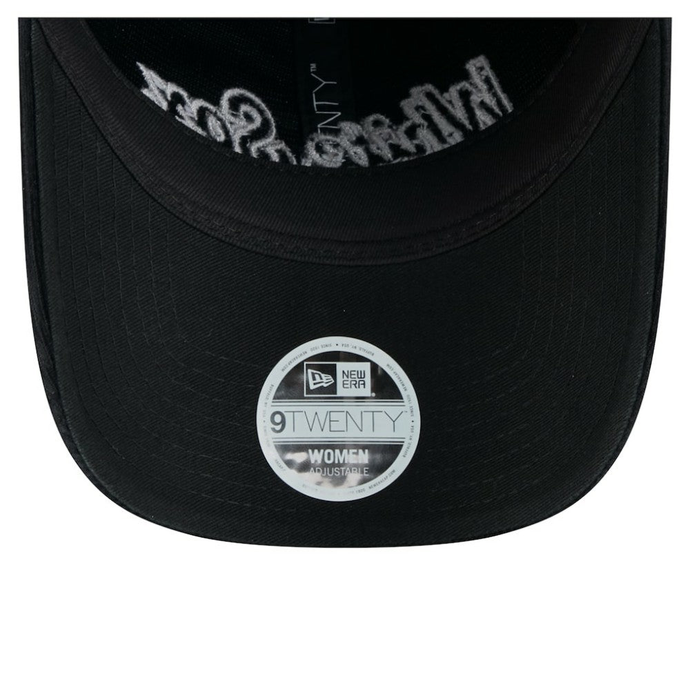 Chicago White Sox New Era Women's Corduroy 9TWENTY Adjustable Hat - Black - New Era Discount
