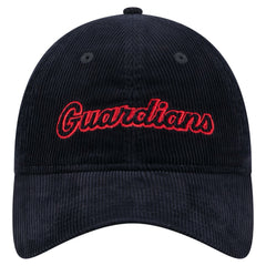 Cleveland Guardians New Era Women's Corduroy 9TWENTY Adjustable Hat - Navy - New Era Discount