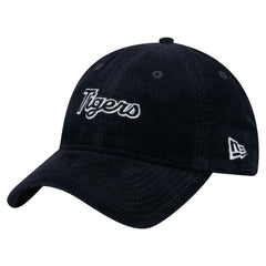 Detroit Tigers New Era Women's Corduroy 9TWENTY Adjustable Hat - Navy - New Era Online