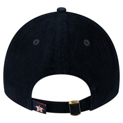 Houston Astros New Era Women's Corduroy 9TWENTY Adjustable Hat - Navy - New Era Discount
