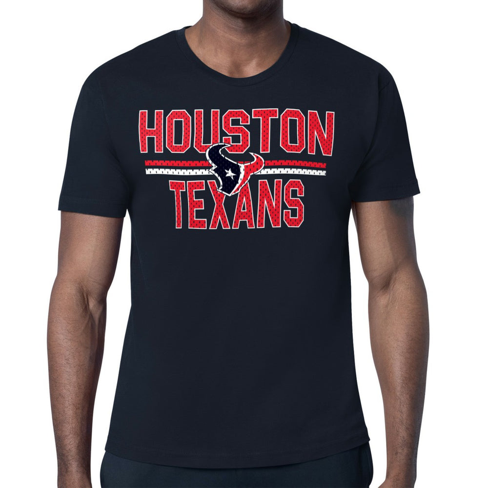 Houston Texans Starter Mesh Look T-Shirt Navy
