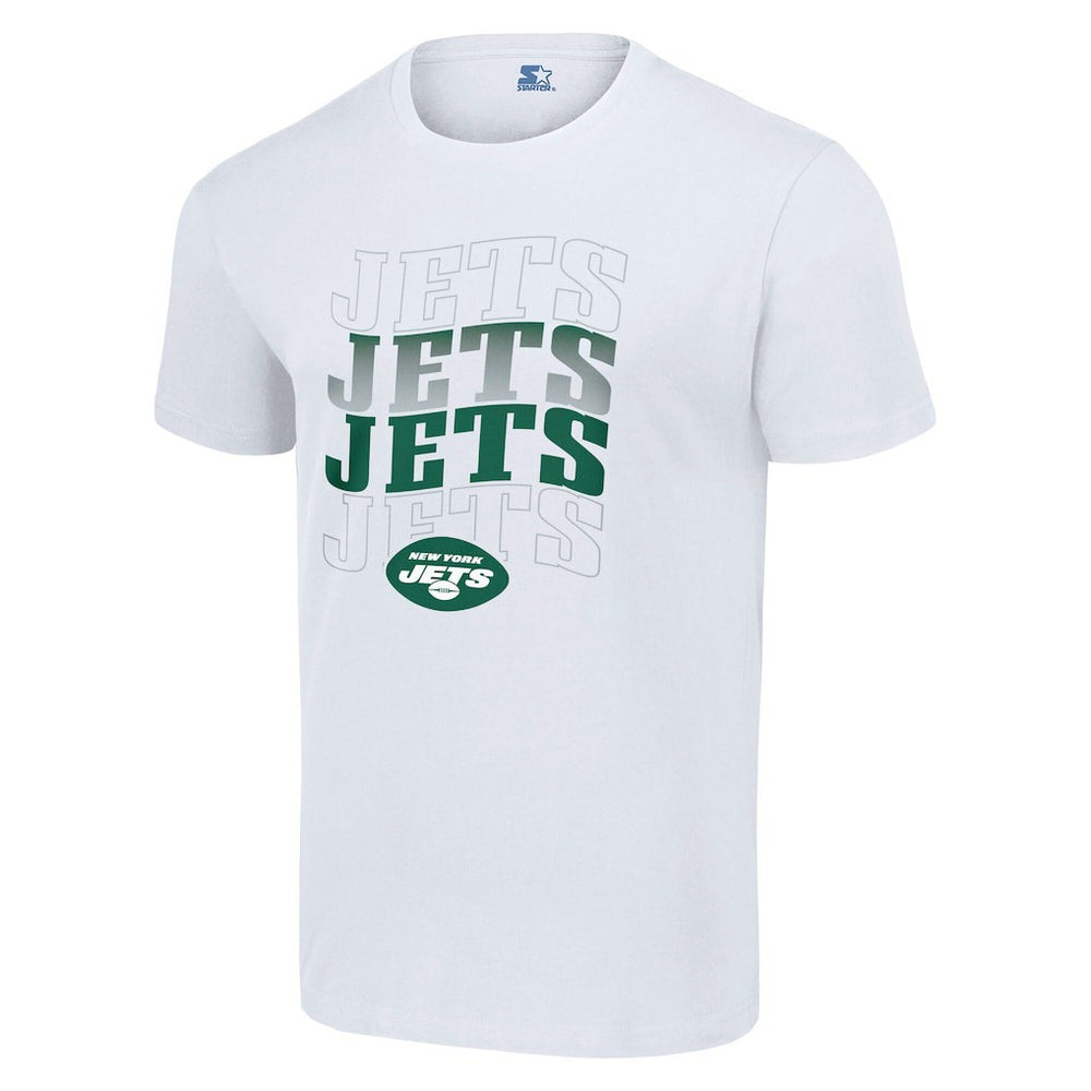 New York Jets Starter Four Name T-Shirt White