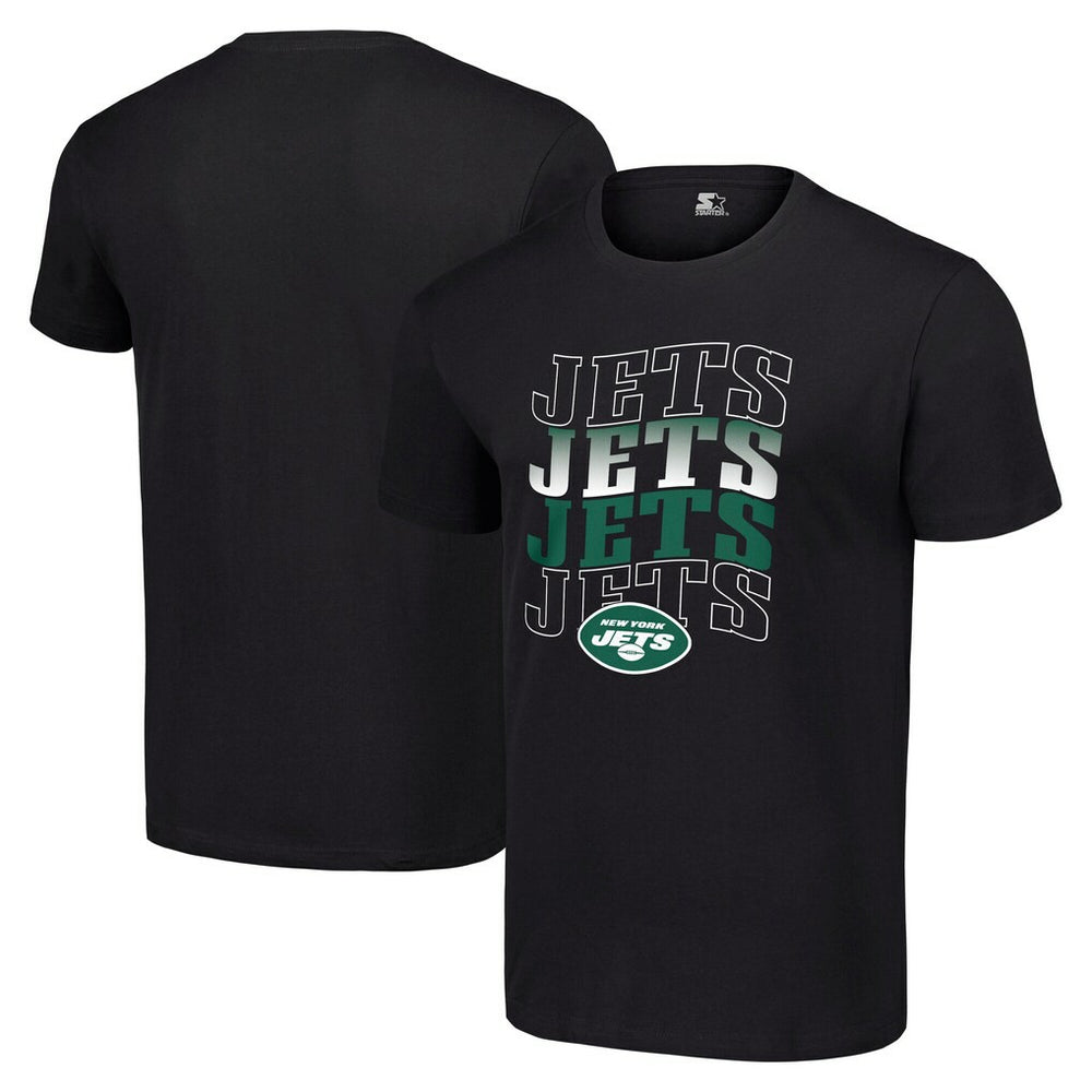 New York Jets Starter Four Name T-Shirt Black
