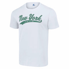 New York Jets Starter City Tailsweep T-Shirt White