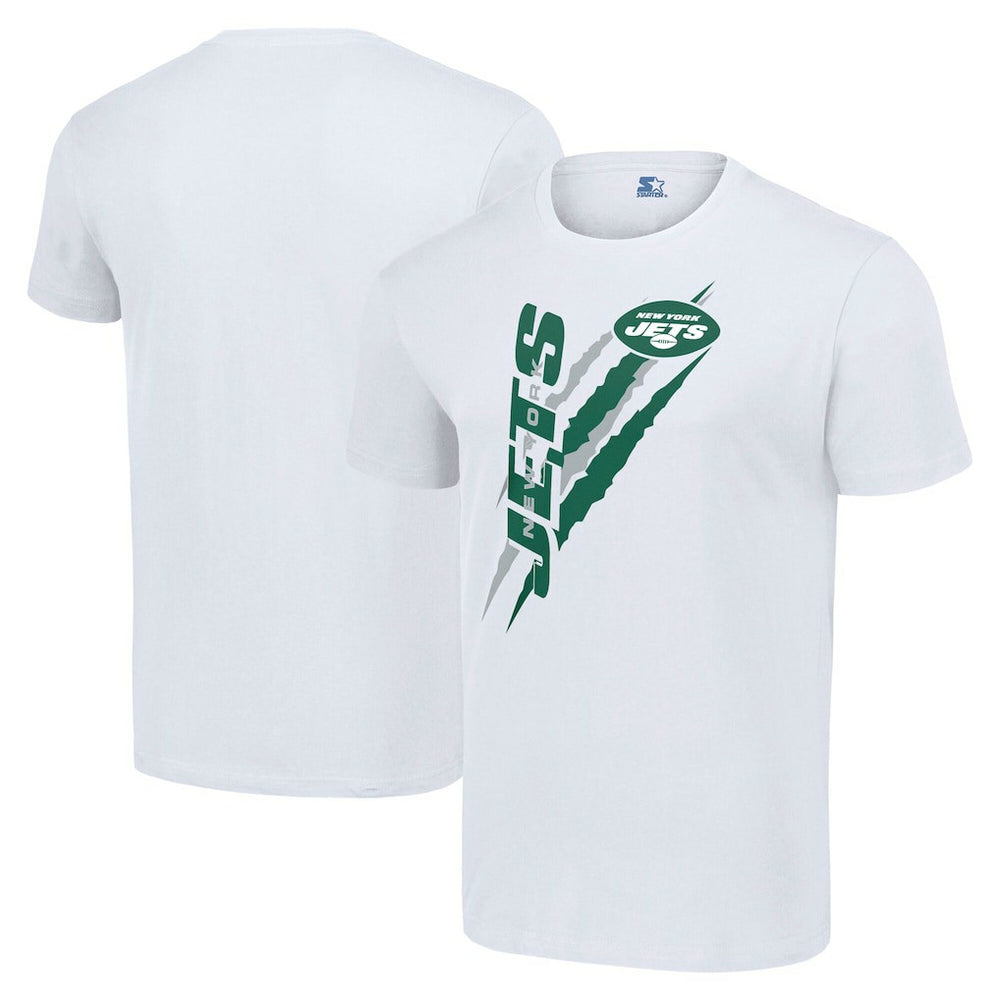New York Jets Starter Color Scratch T-Shirt White