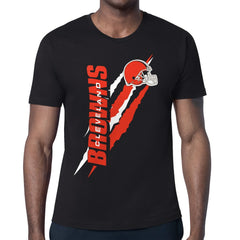 Cleveland Browns Starter Color Scratch T-Shirt Black