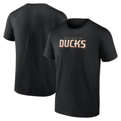 Anaheim Ducks Wordmark Logo T-Shirt - Black - NHL 201927014
