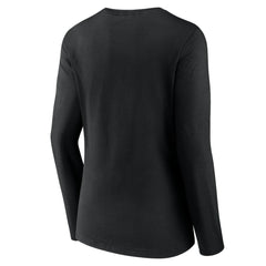 Baltimore Orioles Women's Fastball Long Sleeve V-Neck T-Shirt - Black - MLB on Sale