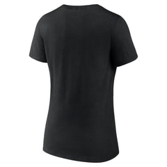 Baltimore Orioles Women's Fastball V-Neck T-Shirt - Black - MLB Online