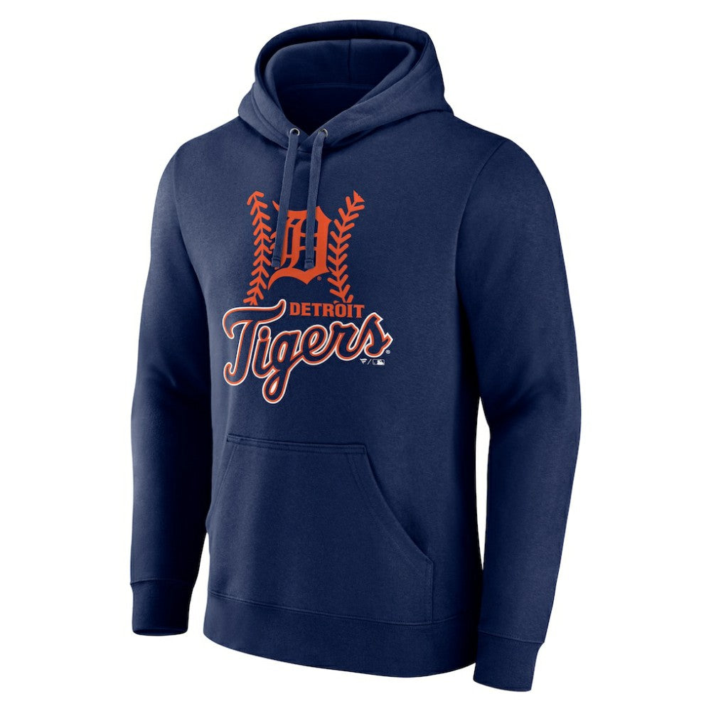 Detroit Tigers Fastball Pullover Hoodie - Navy - MLB Sale