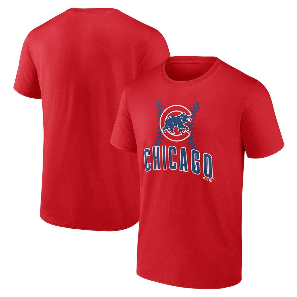 Chicago Cubs Fastball T-Shirt - Red - MLB Sale