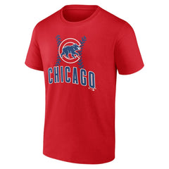 Chicago Cubs Fastball T-Shirt - Red - MLB Sale