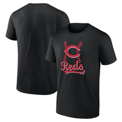 Cincinnati Reds Fastball T-Shirt - Black - MLB Online