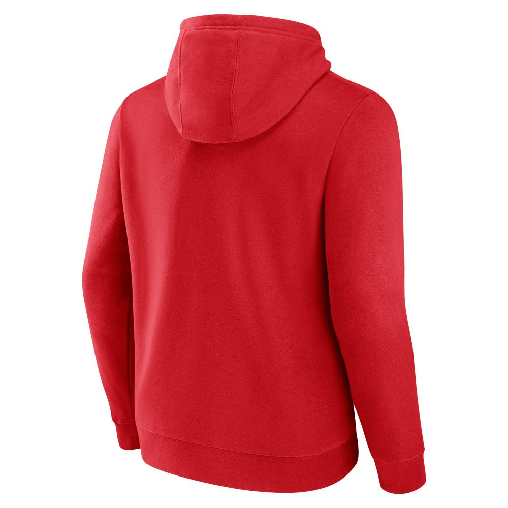 Cleveland Guardians Fastball Pullover Hoodie - Red - MLB Sale