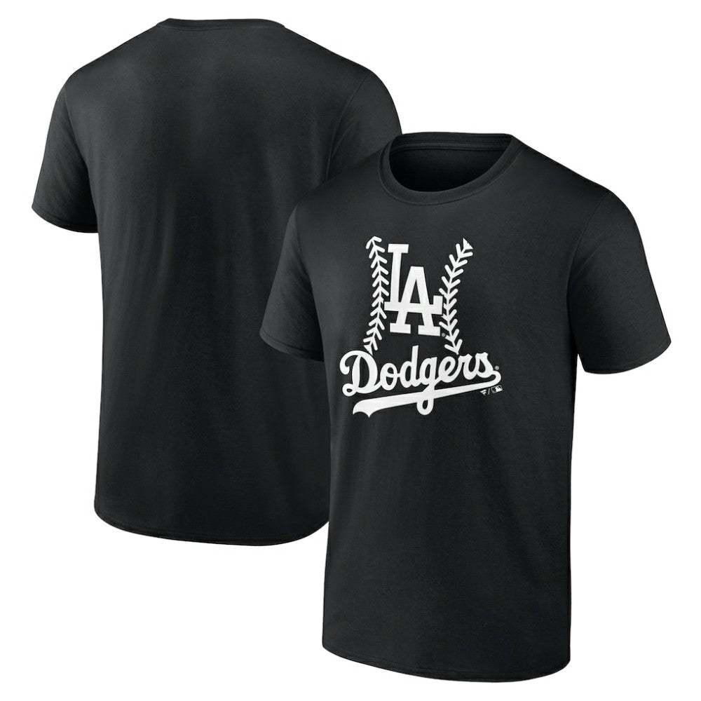Los Angeles Dodgers Fastball T-Shirt - Black - MLB Discount