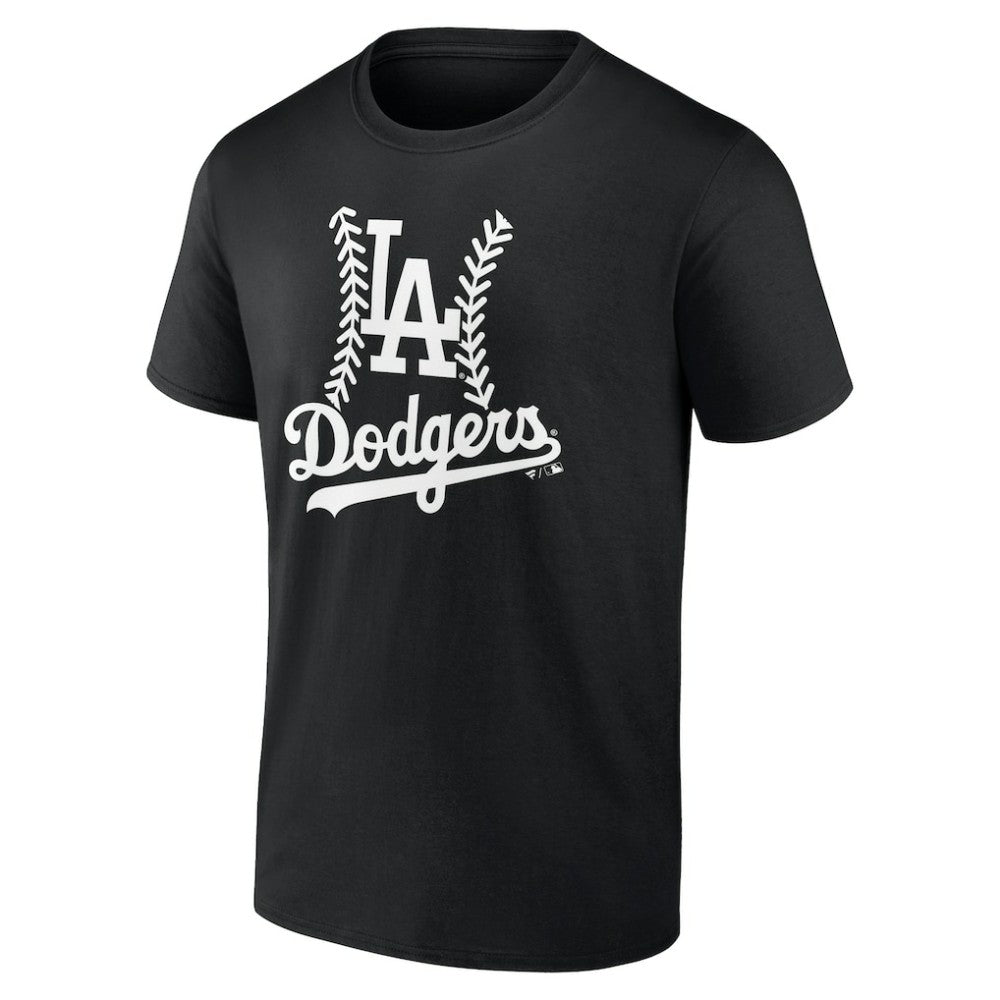 Los Angeles Dodgers Fastball T-Shirt - Black - MLB Discount