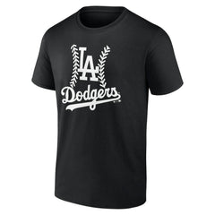 Los Angeles Dodgers Fastball T-Shirt - Black - MLB Discount