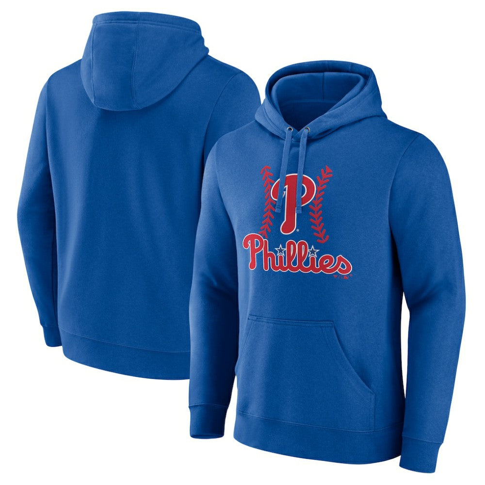 Philadelphia Phillies Fastball Pullover Hoodie - Royal - MLB Sale