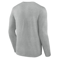 Cincinnati Reds Fastball Long Sleeve T-Shirt - Gray - MLB Sale