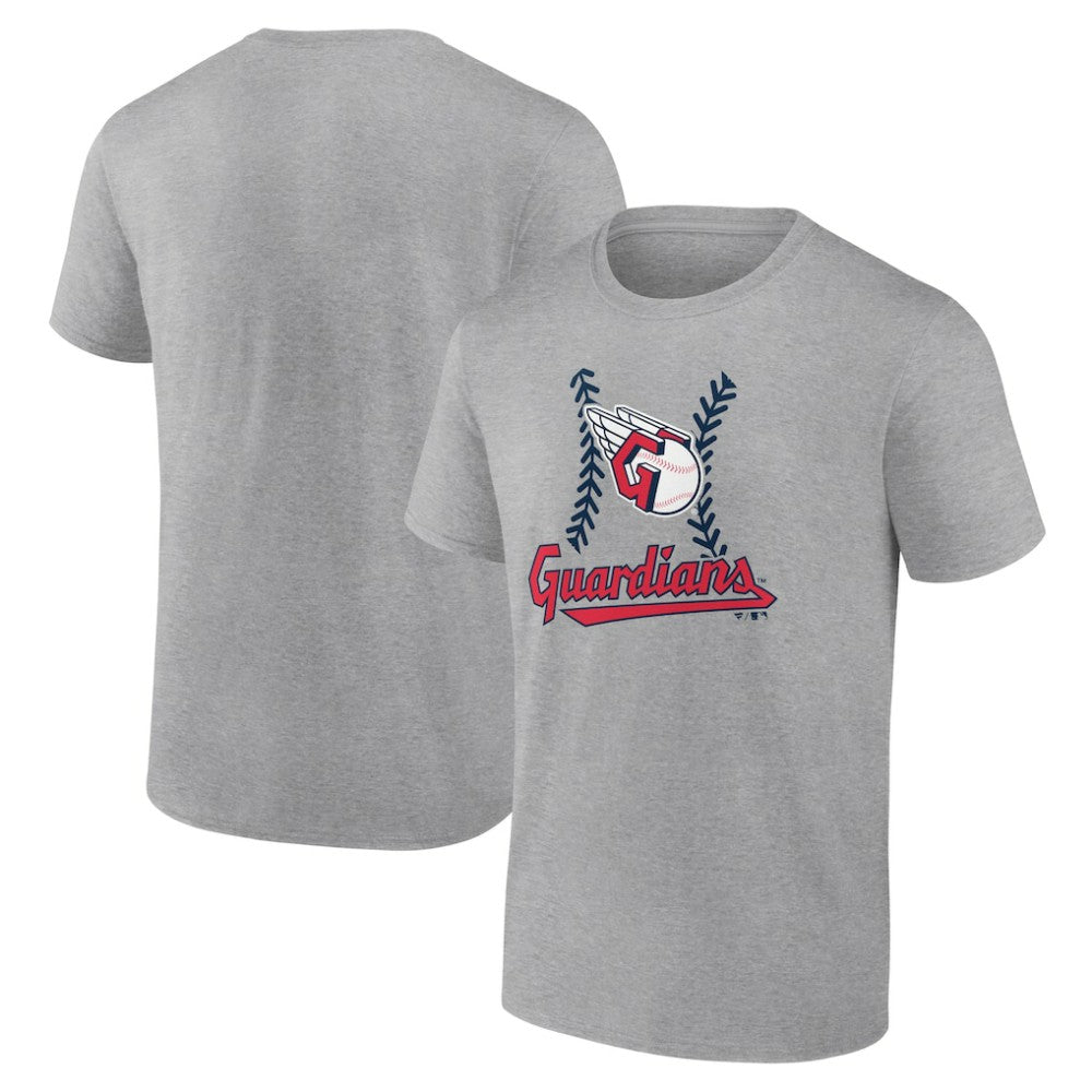Cleveland Guardians Fastball T-Shirt - Heather Gray - MLB Online
