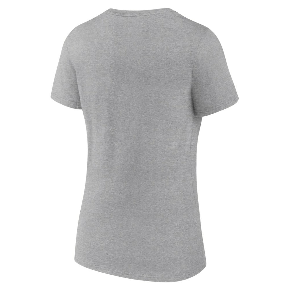 Cleveland Guardians Women's Fastball V-Neck T-Shirt - Gray - MLB Online