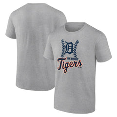 Detroit Tigers Fastball T-Shirt - Heather Gray - MLB Discount