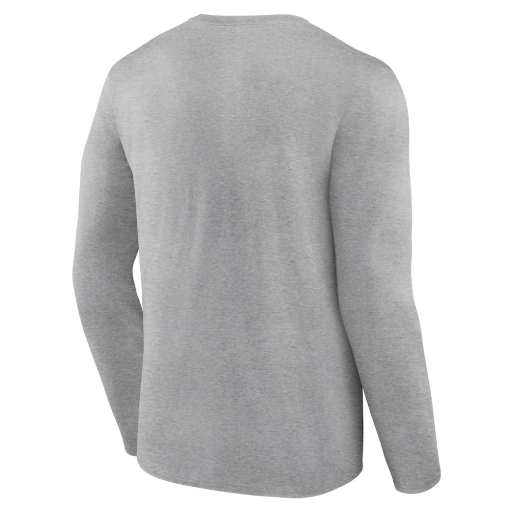 Los Angeles Dodgers Fastball Long Sleeve T-Shirt - Gray - MLB on Sale