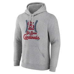 St. Louis Cardinals Fastball Pullover Hoodie - Gray - MLB on Sale
