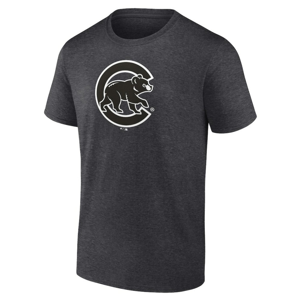 Chicago Cubs Monochrome T-Shirt - Charcoal - MLB Sale