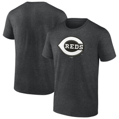 Cincinnati Reds Monochrome T-Shirt - Charcoal - MLB Discount