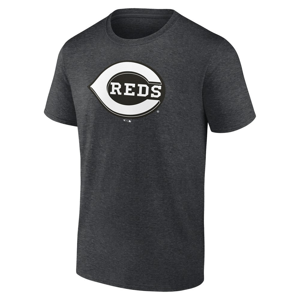 Cincinnati Reds Monochrome T-Shirt - Charcoal - MLB Discount