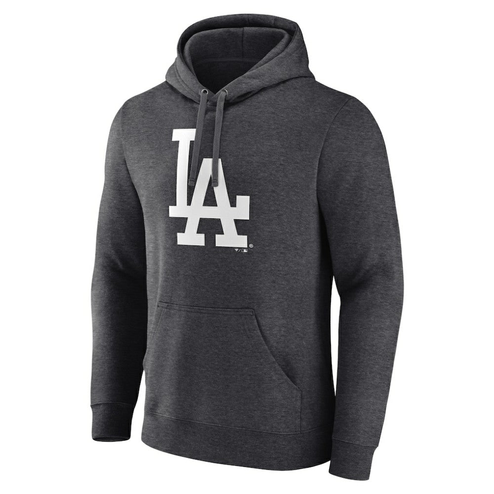 Los Angeles Dodgers Monochrome Pullover Hoodie - Charcoal - MLB Sale