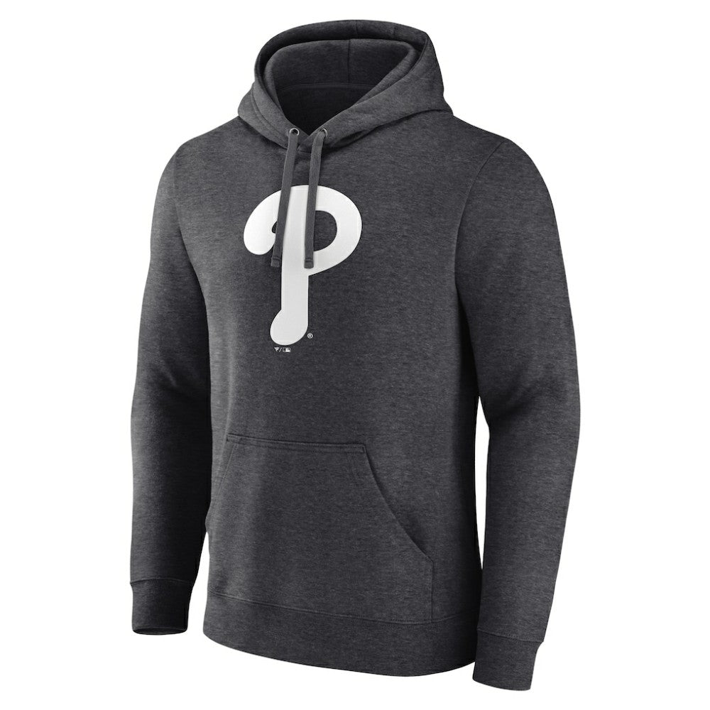 Philadelphia Phillies Monochrome Pullover Hoodie - Charcoal - MLB on Sale