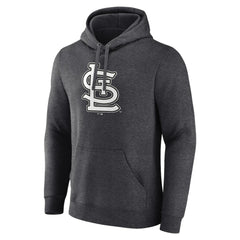 St. Louis Cardinals Monochrome Pullover Hoodie - Charcoal - MLB Sale