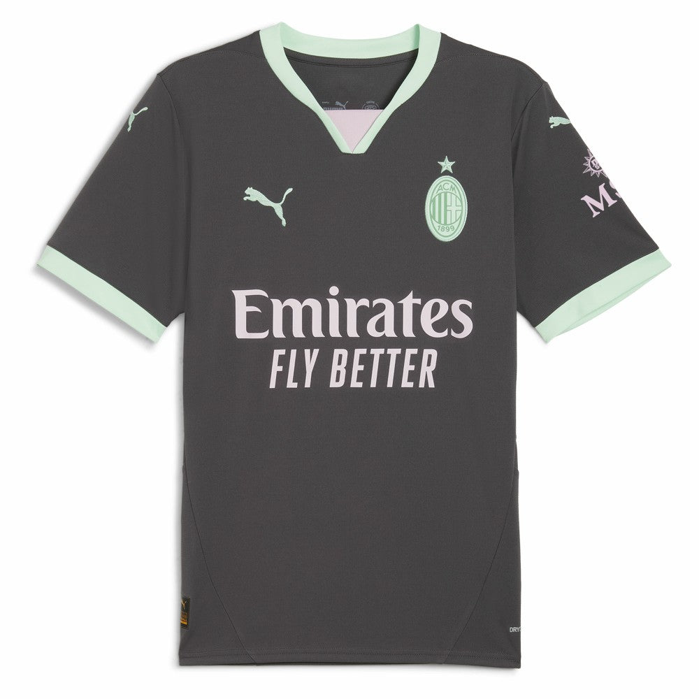 AC Milan 2024/25 Third Replica Jersey Charcoal - Puma cheap