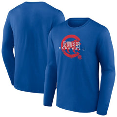 Chicago Cubs Stellar Long Sleeve T-Shirt - Royal - MLB Lifestyle