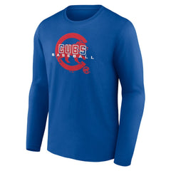 Chicago Cubs Stellar Long Sleeve T-Shirt - Royal - MLB Lifestyle