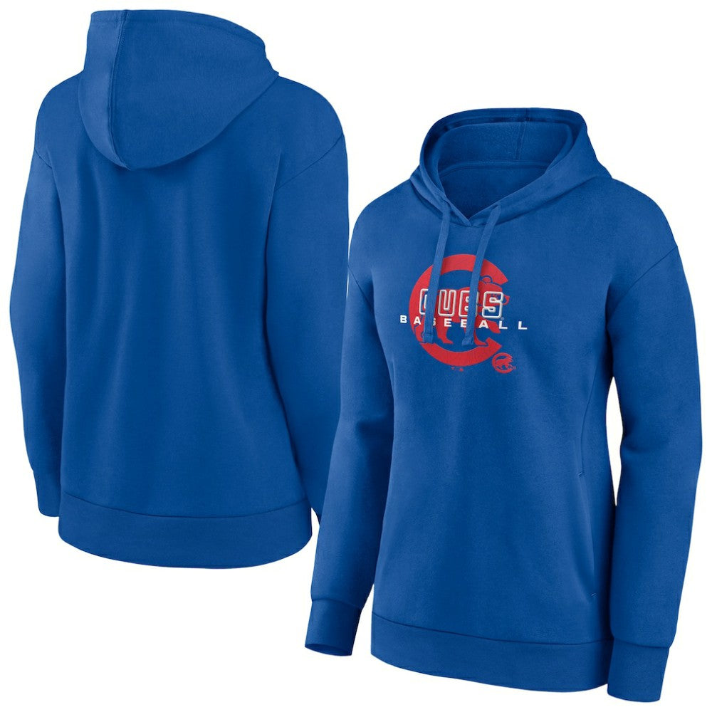 Chicago Cubs Women's Stellar Pullover Hoodie - Royal - MLB Lifestyle