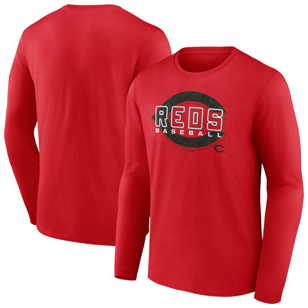 Cincinnati Reds Stellar Long Sleeve T-Shirt - Red - MLB Lifestyle