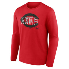 Cincinnati Reds Stellar Long Sleeve T-Shirt - Red - MLB Lifestyle