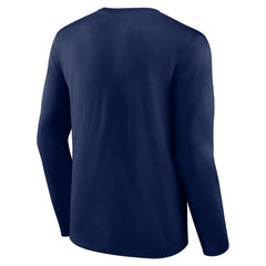 Cleveland Guardians Stellar Long Sleeve T-Shirt - Navy - MLB Sale