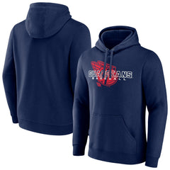 Cleveland Guardians Stellar Pullover Hoodie - Navy - MLB Lifestyle
