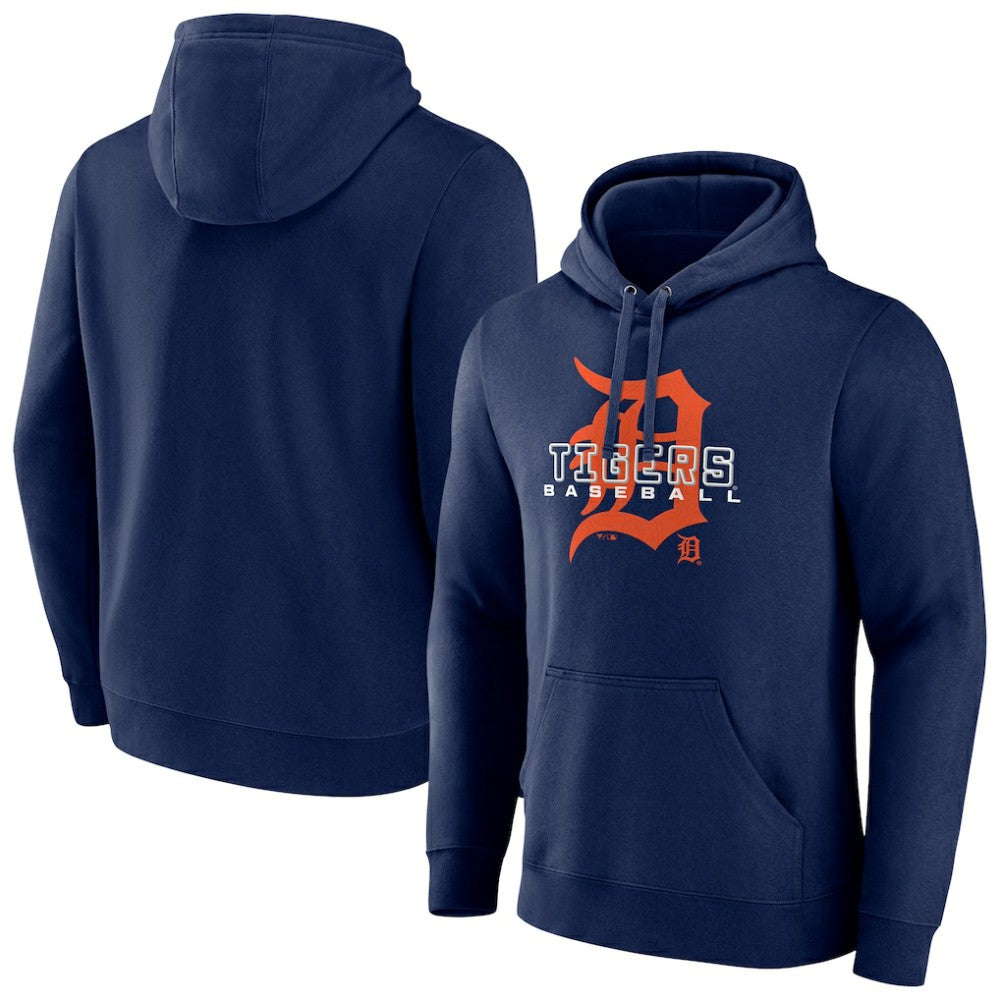 Detroit Tigers Stellar Pullover Hoodie - Navy - MLB Lifestyle