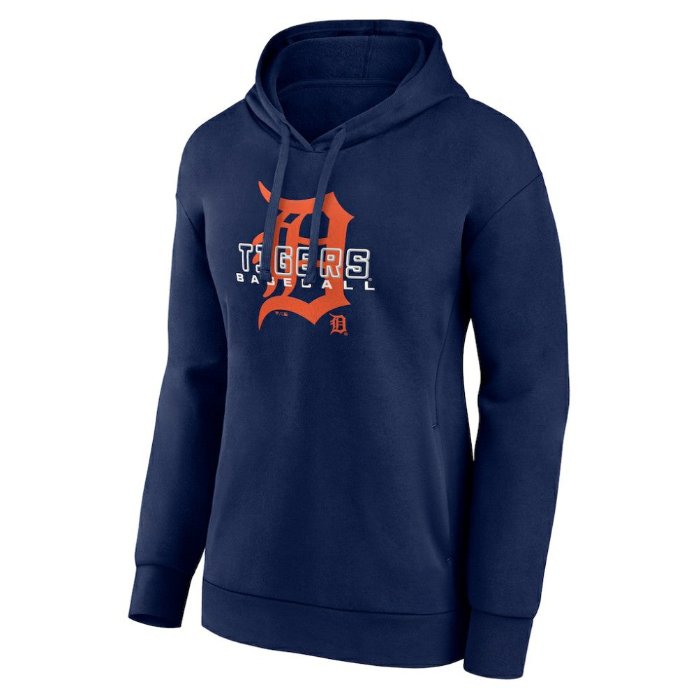 Detroit Tigers Women's Stellar Pullover Hoodie - Navy - MLB Online