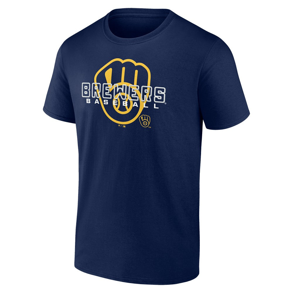 Milwaukee Brewers Stellar T-Shirt - Navy - MLB Online