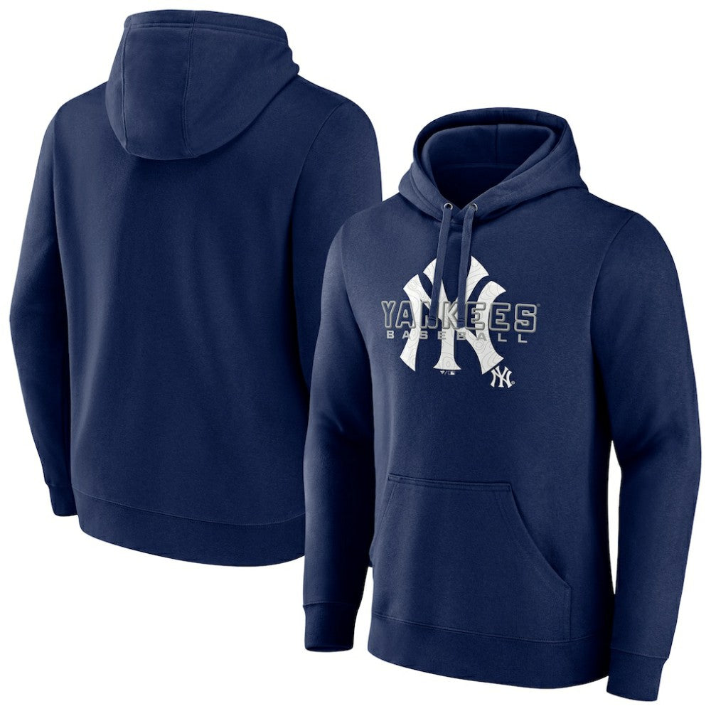 New York Yankees Stellar Pullover Hoodie - Navy - MLB Sale