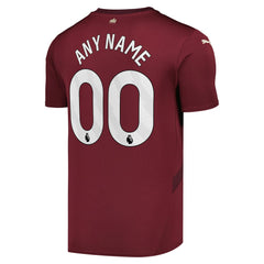 Manchester City 2024/25 Third Replica Custom Jersey Burgundy - Puma sale