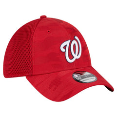 Washington Nationals New Era Subtle Camo 39THIRTY Flex Hat - Red - New Era Discount